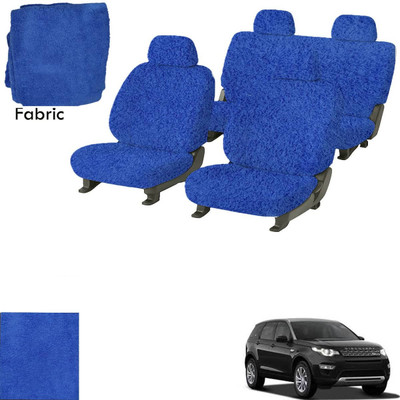 Crokrok Fabric Car Seat Cover For Land Rover Discovery(Front Detachable Headrest, Mono Back Seat, With Back Seat Arm Rest, 5 Seater, 2 Back Seat Head Rests)