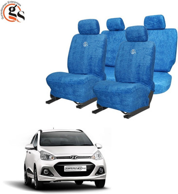 GSE Cotton Car Seat Cover For Hyundai Grand i10(Fixed Head Rest, Mono Back Seat, Without Back Seat Arm Rest, 5 Seater)