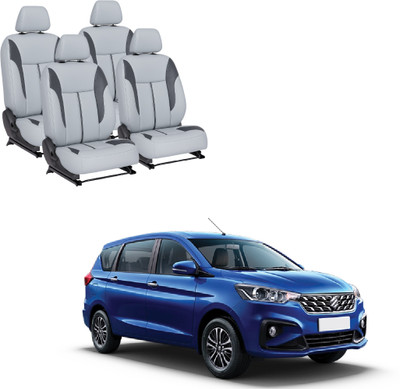 READYASSIST PU Leather Car Seat Cover For Maruti Ertiga(All Detachable Headrest, Split Back Seat, With Back Seat Arm Rest, 7 Seater, 3 Back Seat Head Rests)