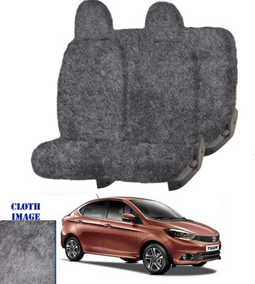 REPLEY Cotton Car Seat Cover For Tata Tigor(Front Detachable Headrest, Without Back Seat Arm Rest, 5 Seater, 2 Back Seat Head Rests)