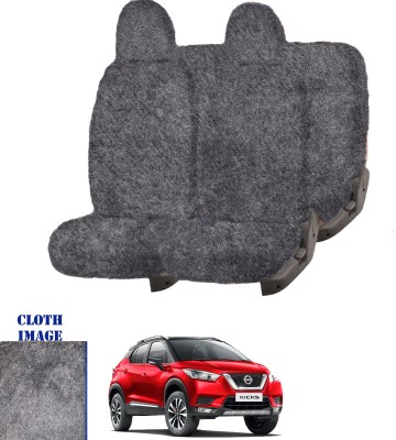 REPLEY Cotton Car Seat Cover For Nissan Kicks(Front Detachable Headrest, Without Back Seat Arm Rest, 5 Seater, 2 Back Seat Head Rests)