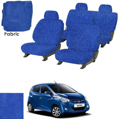 Crokrok Fabric Car Seat Cover For Hyundai Eon(Front Detachable Headrest, Mono Back Seat, With Back Seat Arm Rest, 5 Seater, 2 Back Seat Head Rests)