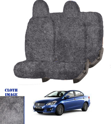 REPLEY Cotton Car Seat Cover For Maruti Ciaz(Front Detachable Headrest, Without Back Seat Arm Rest, 5 Seater, 2 Back Seat Head Rests)