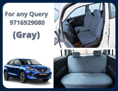Chiefride Cotton Car Seat Cover For Maruti Baleno(All Detachable Headrest, With Back Seat Arm Rest, 5 Seater, 2 Back Seat Head Rests)