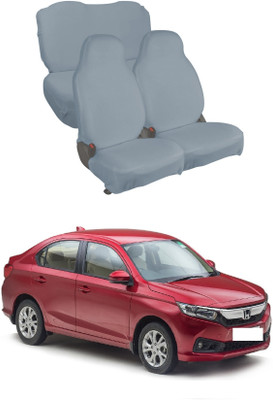 Autoxygen Cotton Car Seat Cover For Honda Amaze(Fixed Head Rest, Mono Back Seat, 5 Seater, 2 Back Seat Head Rests)