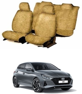 CoverCrafters Cotton Car Seat Cover For Hyundai i20(Front Detachable Headrest, Mono Back Seat, Without Back Seat Arm Rest, 5 Seater)