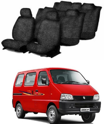 Autohug Cotton Car Seat Cover For Maruti Eeco 7S(Fixed Head Rest, Mono Back Seat, Without Back Seat Arm Rest, 7 Seater)