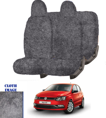REPLEY Cotton Car Seat Cover For Volkswagen Polo GT(Front Detachable Headrest, Without Back Seat Arm Rest, 5 Seater, 2 Back Seat Head Rests)