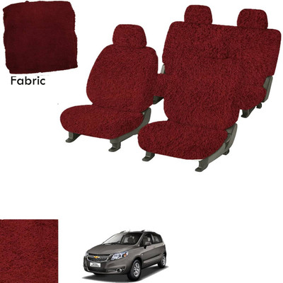 Crokrok Fabric Car Seat Cover For Chevrolet Sail Hatchback(Front Detachable Headrest, Mono Back Seat, With Back Seat Arm Rest, 5 Seater, 2 Back Seat Head Rests)