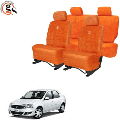 GSE Cotton Car Seat Cover For Mahindra Logan(All Detachable Headrest, Mono Back Seat, Without Back Seat Arm Rest, 5 Seater, 3 Back Seat Head Rests)