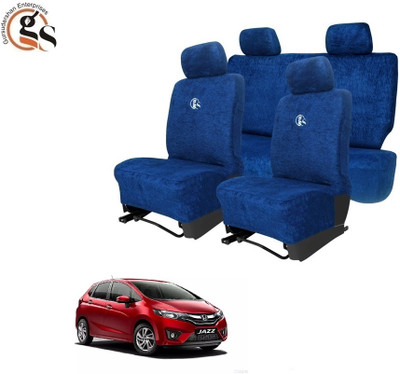 GSE Cotton Car Seat Cover For Honda Jazz(Front Detachable Headrest, Mono Back Seat, Without Back Seat Arm Rest, 5 Seater)