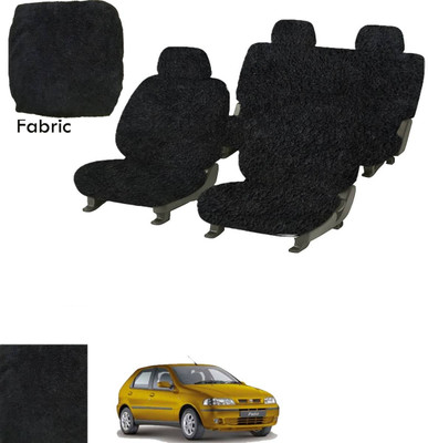 Crokrok Fabric Car Seat Cover For Fiat Palio D(Front Detachable Headrest, Mono Back Seat, With Back Seat Arm Rest, 5 Seater, 2 Back Seat Head Rests)