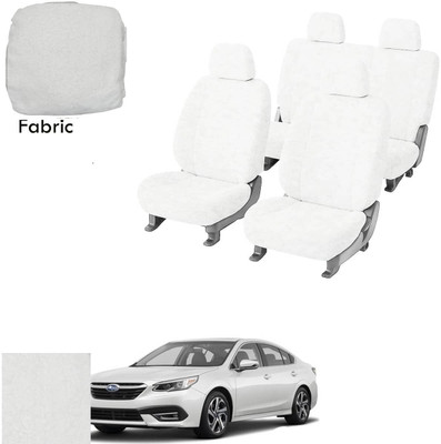 Crokrok Fabric Car Seat Cover For Subaru Legacy(Front Detachable Headrest, Mono Back Seat, With Back Seat Arm Rest, 5 Seater, 2 Back Seat Head Rests)