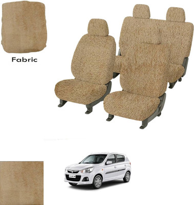Crokrok Fabric Car Seat Cover For Maruti Alto K10(Front Detachable Headrest, Mono Back Seat, With Back Seat Arm Rest, 5 Seater, 2 Back Seat Head Rests)