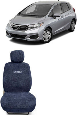 Kingsway Cotton Car Seat Cover For Honda Jazz(Fixed Head Rest, 5 Seater)