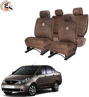GSE Cotton Car Seat Cover For Tata Indigo(Front Detachable Headrest, Mono Back Seat, Without Back Seat Arm Rest, 5 Seater)