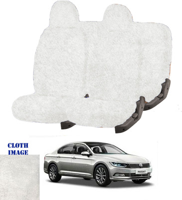 REPLEY Cotton Car Seat Cover For Volkswagen Passat(Front Detachable Headrest, Without Back Seat Arm Rest, 5 Seater, 2 Back Seat Head Rests)