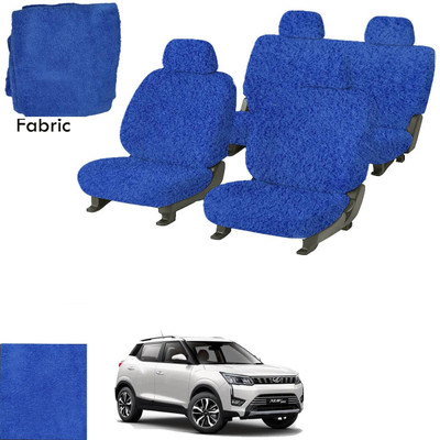 Crokrok Fabric Car Seat Cover For Mahindra XUV300(Front Detachable Headrest, Mono Back Seat, With Back Seat Arm Rest, 5 Seater, 2 Back Seat Head Rests)