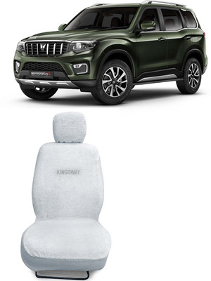 Kingsway Cotton Car Seat Cover For Mahindra New Scorpio(Fixed Head Rest, 6 Seater)