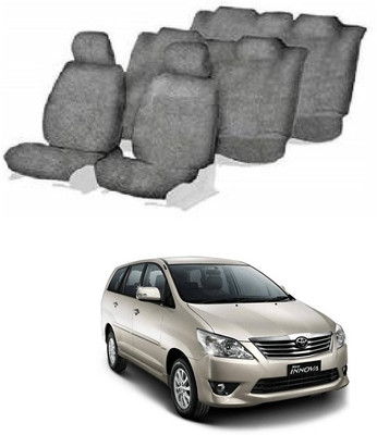 Autohug Cotton Car Seat Cover For Toyota Innova 7S(All Detachable Headrest, Split Back Seat, Without Back Seat Arm Rest, 7 Seater, 2 Back Seat Head Rests)