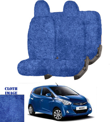 REPLEY Cotton Car Seat Cover For Hyundai Eon(Front Detachable Headrest, Without Back Seat Arm Rest, 5 Seater, 2 Back Seat Head Rests)