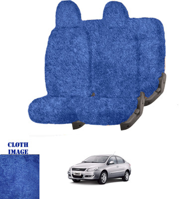 REPLEY Cotton Car Seat Cover Cielo(Front Detachable Headrest, Without Back Seat Arm Rest, 5 Seater, 2 Back Seat Head Rests)