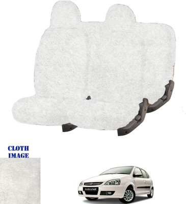 REPLEY Cotton Car Seat Cover For Tata Indica V2(Front Detachable Headrest, Without Back Seat Arm Rest, 5 Seater, 2 Back Seat Head Rests)