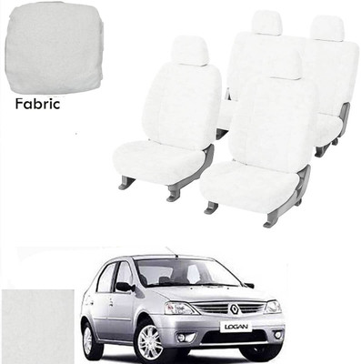 Crokrok Fabric Car Seat Cover For Mahindra Logan(Front Detachable Headrest, Mono Back Seat, With Back Seat Arm Rest, 5 Seater, 2 Back Seat Head Rests)
