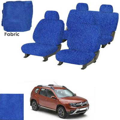 Crokrok Fabric Car Seat Cover For Renault Duster(Front Detachable Headrest, Mono Back Seat, With Back Seat Arm Rest, 5 Seater, 2 Back Seat Head Rests)