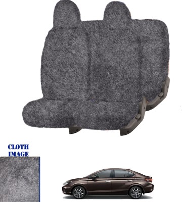 REPLEY Cotton Car Seat Cover For Honda City ZX(Front Detachable Headrest, Without Back Seat Arm Rest, 5 Seater, 2 Back Seat Head Rests)