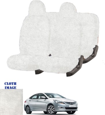 REPLEY Cotton Car Seat Cover For Hyundai Fluidic Verna 4S(Front Detachable Headrest, Without Back Seat Arm Rest, 5 Seater, 2 Back Seat Head Rests)