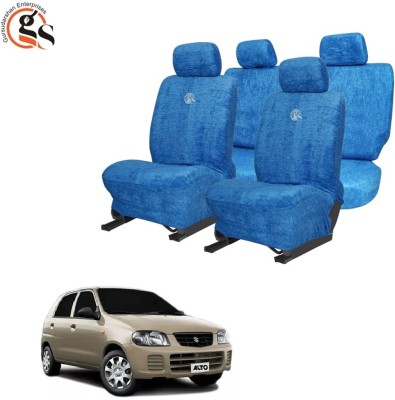 GSE Cotton Car Seat Cover For Maruti Alto(Front Detachable Headrest, Mono Back Seat, Without Back Seat Arm Rest, 5 Seater)