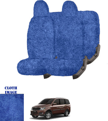REPLEY Cotton Car Seat Cover For Mahindra Xylo 7S Captain(Front Detachable Headrest, Without Back Seat Arm Rest, 7 Seater, 2 Back Seat Head Rests)
