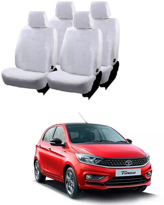 GSE Cotton Car Seat Cover For Tata Tiago(Front Detachable Headrest, Mono Back Seat, Without Back Seat Arm Rest, 5 Seater)