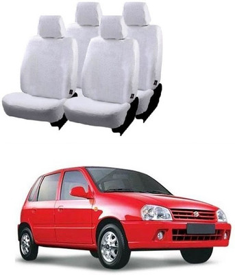 Autohug Cotton Car Seat Cover For Maruti Zen(Front Detachable Headrest, Mono Back Seat, Without Back Seat Arm Rest, 5 Seater, 2 Back Seat Head Rests)