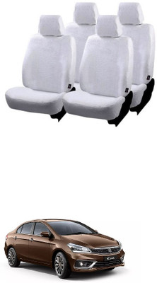 CoverCrafters Cotton Car Seat Cover For Maruti Ciaz(All Detachable Headrest, Mono Back Seat, With Back Seat Arm Rest, 5 Seater, 2 Back Seat Head Rests)