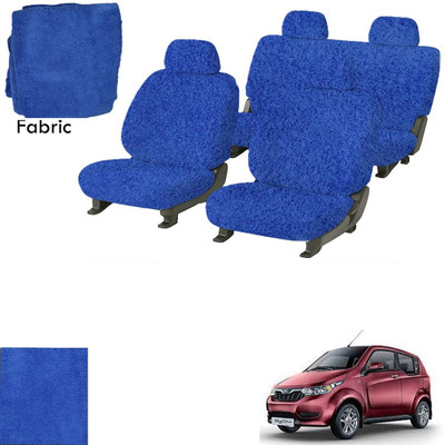 Crokrok Fabric Car Seat Cover For Mahindra e2o(Front Detachable Headrest, Mono Back Seat, With Back Seat Arm Rest, 5 Seater, 2 Back Seat Head Rests)
