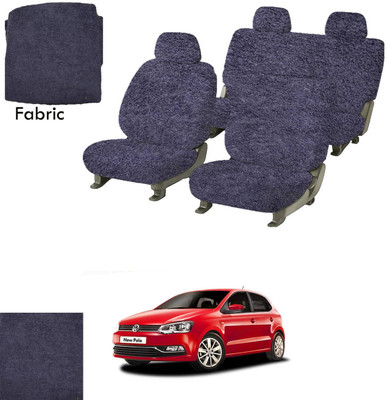 Crokrok Fabric Car Seat Cover For Volkswagen Polo Exquisite(Front Detachable Headrest, Mono Back Seat, With Back Seat Arm Rest, 5 Seater, 2 Back Seat Head Rests)