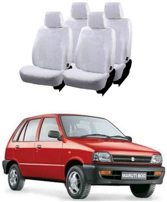 Autohug Cotton Car Seat Cover For Maruti 800(All Detachable Headrest, Mono Back Seat, Without Back Seat Arm Rest, 5 Seater, 2 Back Seat Head Rests)