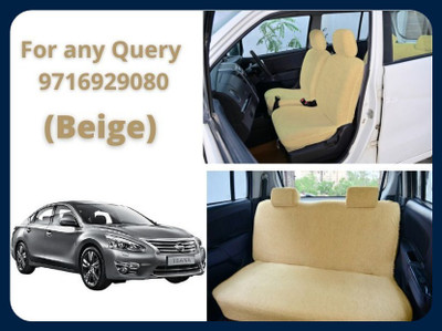 Chiefride Cotton Car Seat Cover For Nissan Teana(All Detachable Headrest, With Back Seat Arm Rest, 5 Seater, 2 Back Seat Head Rests)