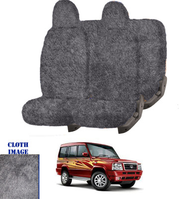 REPLEY Cotton Car Seat Cover For Tata Sumo Grande MK II(Front Detachable Headrest, Without Back Seat Arm Rest, 8 Seater, 2 Back Seat Head Rests)
