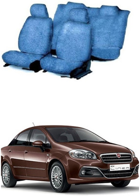 Autohug Cotton Car Seat Cover For Fiat Linea(All Detachable Headrest, Mono Back Seat, With Back Seat Arm Rest, 5 Seater, 2 Back Seat Head Rests)