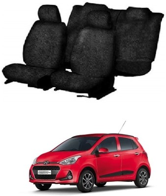 Autohug Cotton Car Seat Cover For Hyundai Grand i10(Fixed Head Rest, Mono Back Seat, Without Back Seat Arm Rest, 5 Seater)