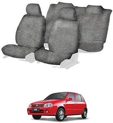 GSE Cotton Car Seat Cover For Maruti Zen(Front Detachable Headrest, Mono Back Seat, Without Back Seat Arm Rest, 5 Seater, 2 Back Seat Head Rests)