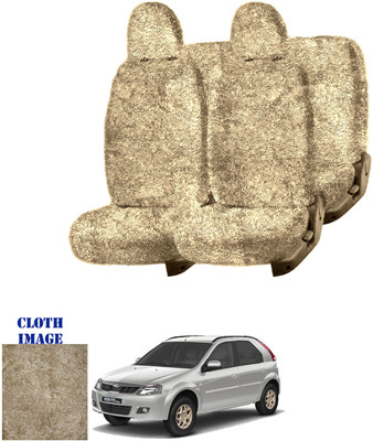REPLEY Cotton Car Seat Cover For Mahindra Verito Vibe CS(Front Detachable Headrest, Without Back Seat Arm Rest, 5 Seater, 2 Back Seat Head Rests)