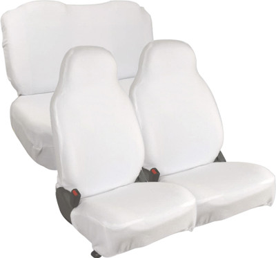 Autoxygen Cotton Car Seat Cover For Toyota Etios Liva(Fixed Head Rest, Mono Back Seat, 5 Seater)