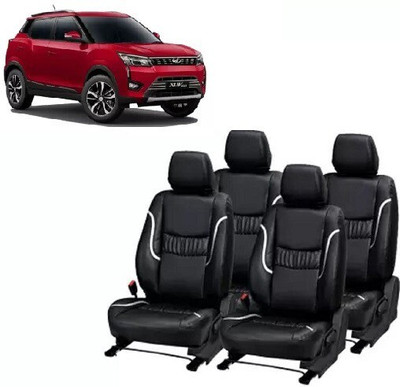 autodesign PU Leather Car Seat Cover For Mahindra XUV300(Front Detachable Headrest, Mono Back Seat, Without Back Seat Arm Rest, 5 Seater, 2 Back Seat Head Rests)