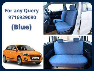 Chiefride Cotton Car Seat Cover For Honda Elite i20(All Detachable Headrest, With Back Seat Arm Rest, 5 Seater, 2 Back Seat Head Rests)