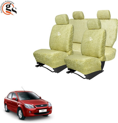 GSE Cotton Car Seat Cover For Ford Ikon(Front Detachable Headrest, Mono Back Seat, Without Back Seat Arm Rest, 5 Seater)