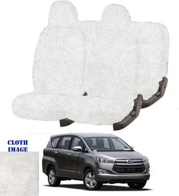 REPLEY Cotton Car Seat Cover For Toyota Innova(Front Detachable Headrest, Without Back Seat Arm Rest, 7 Seater, 2 Back Seat Head Rests)